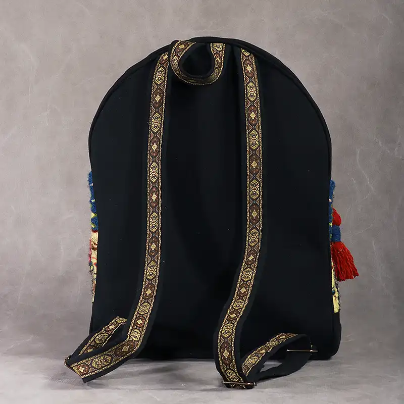 کوله پشتی گلیمی مدل ژینا کد BK21 - تصویر 5