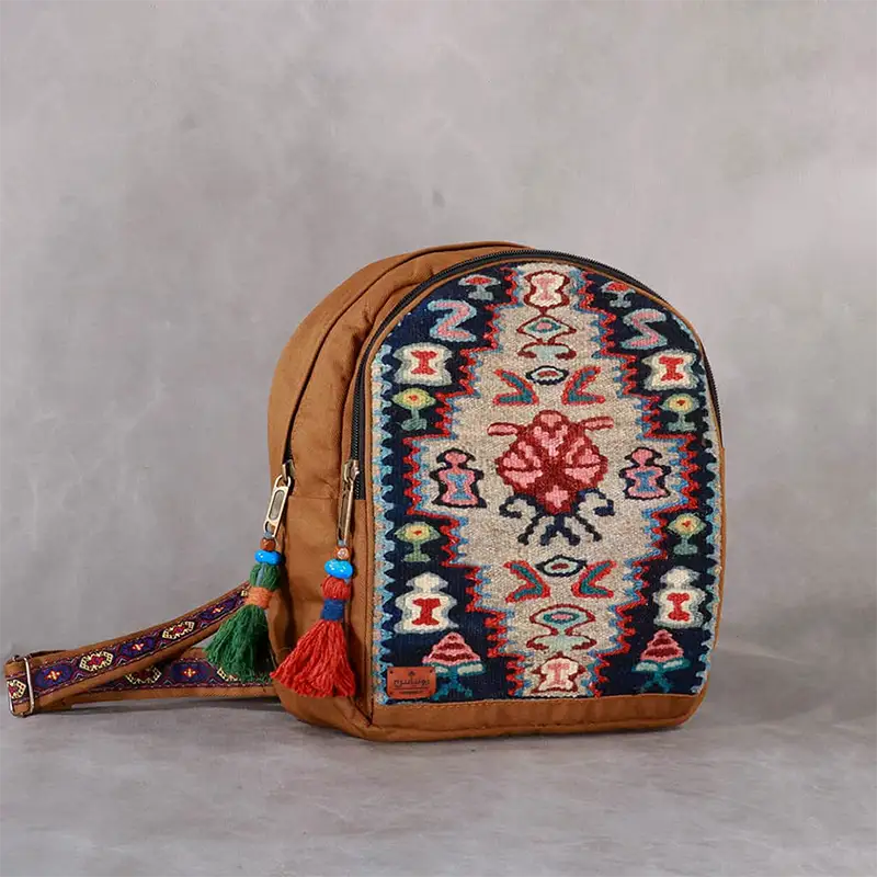 کوله پشتی گلیمی مدل داوین BK11 - تصویر 2