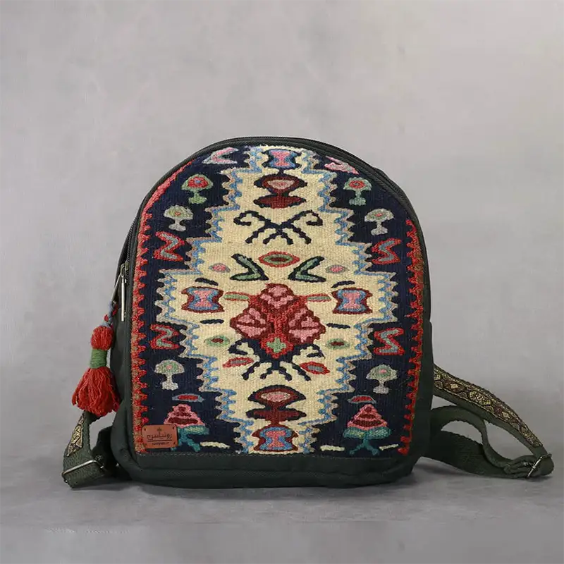 کوله پشتی گلیمی مدل داوین BK11 - تصویر 4